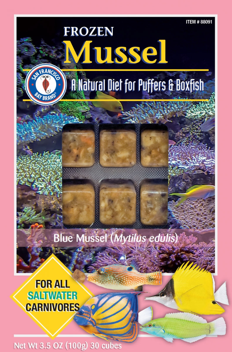 Frozen Chopped Mussel 3.5 oz Nature Aquariums USA