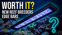 Adding Reef Breeders Edge Bars to a UNS 90 Reef Tank - PAR Test & Setup