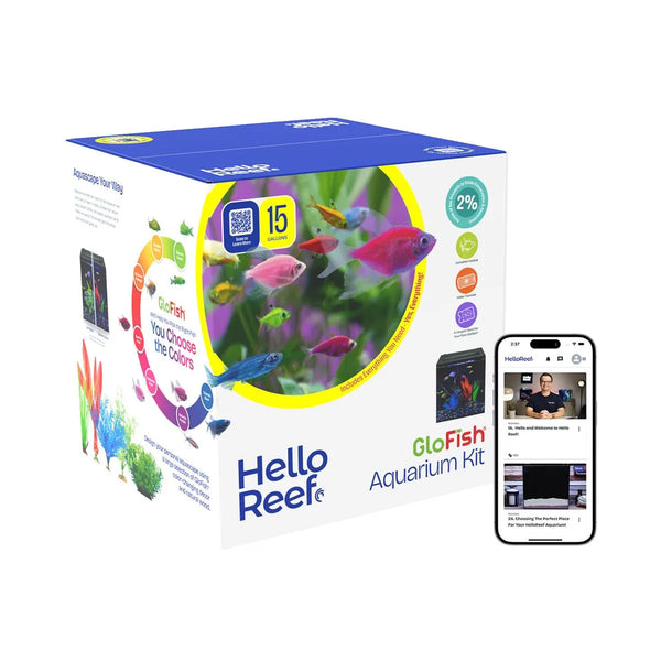 HelloReef Aquarium Stand, 15-gal, Black