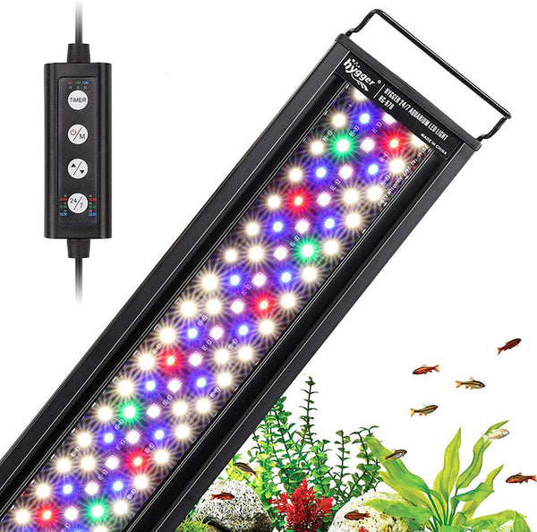 hygger 24/7 LED アクアリウムライト HG988 Hygger LED Light - Advanced Spectrum 978 – Nature Aquariums USA