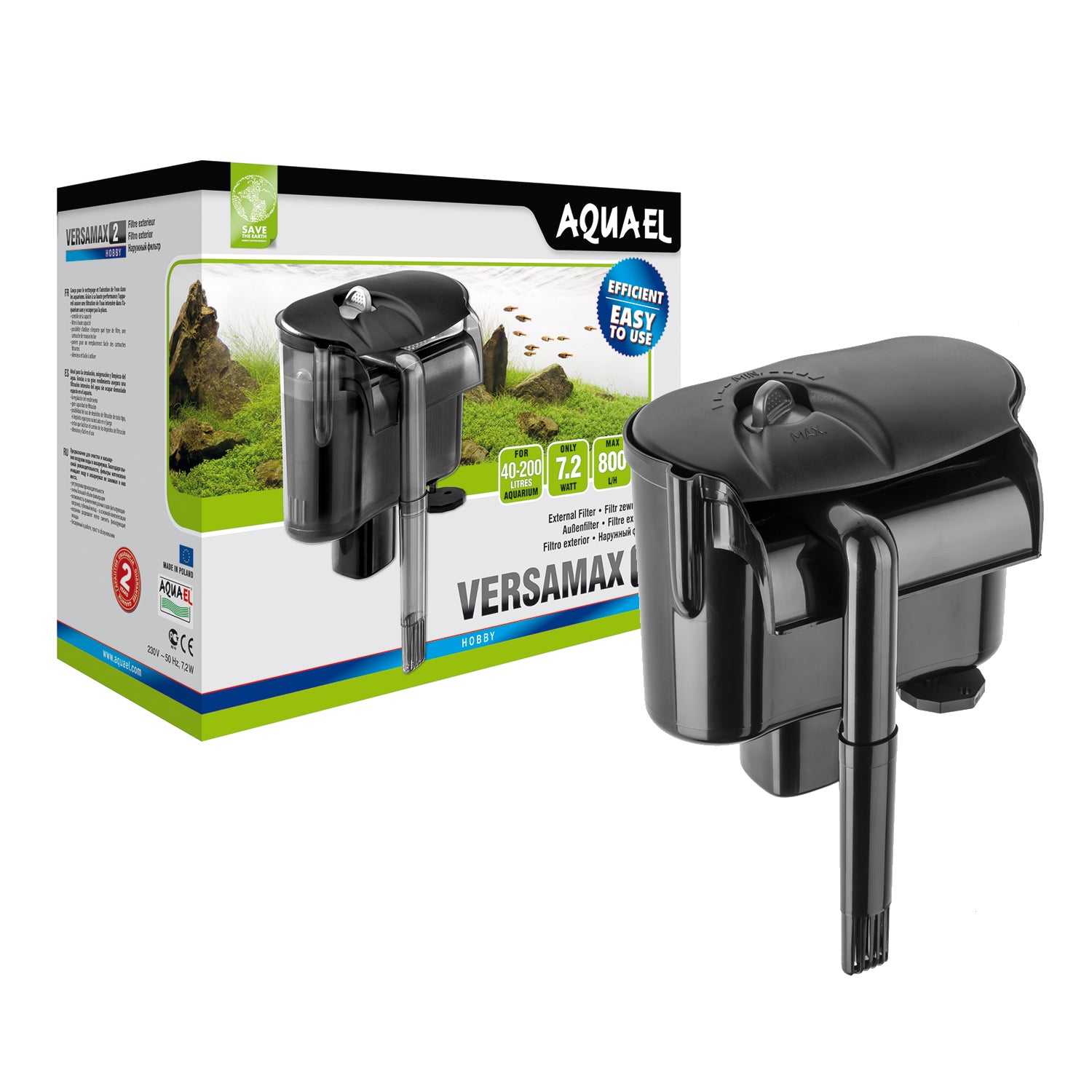 AQUAEL VERSAMAX – Nature Aquariums USA