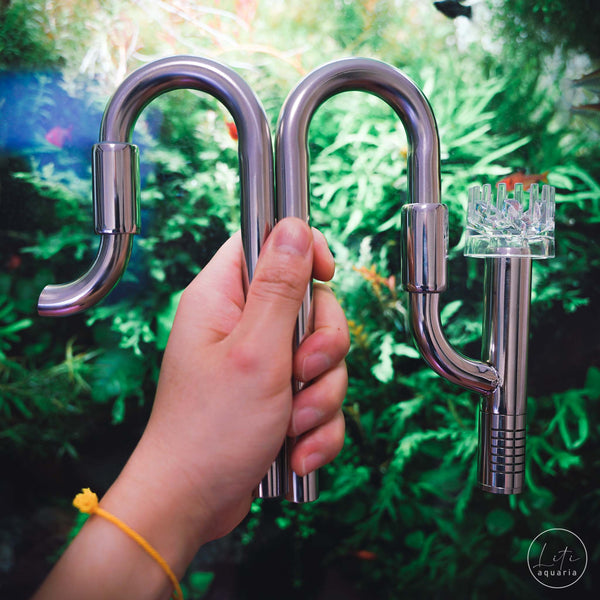 Jet Pipe Projector LitiAquaria Stainless Steel Jet Pipes – Nature Aquariums USA