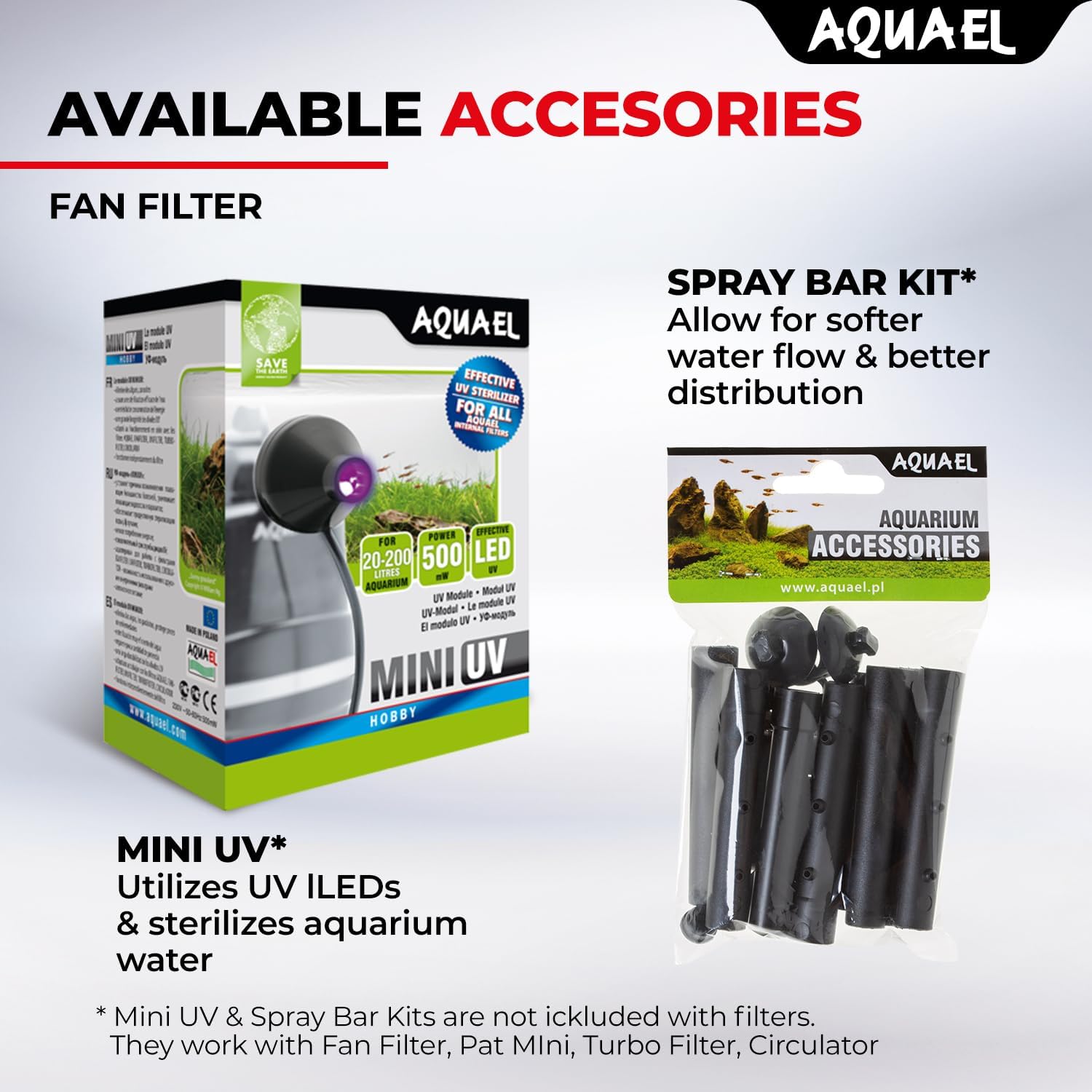 thumbnail image 2 of Aquael FAN Micro Plus Aquarium Indoor Filter – 4W, 250L/H For Tanks Up To 30L – Freshwater 2 of 6