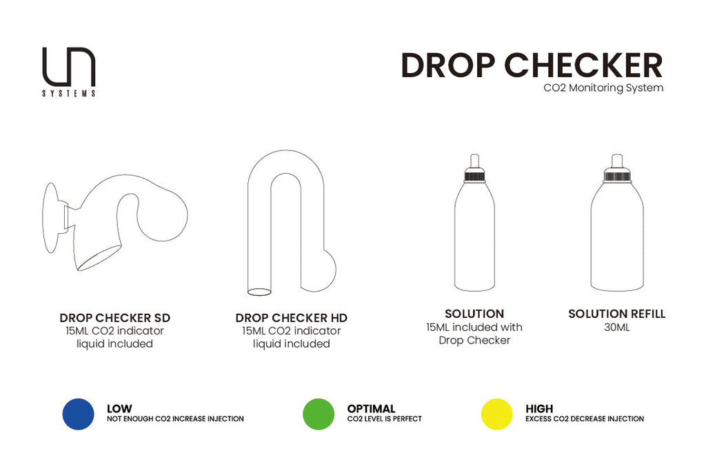 Drop Checker UNS Drop Checker Solution - 30ML – Nature Aquariums USA
