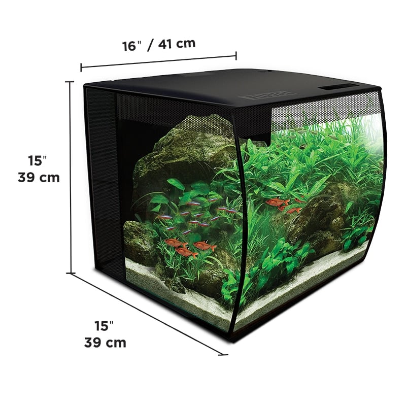 fluval plant 3.0 hanging kit Fluval Flex 2.0 15 Gallon Aquarium Kit