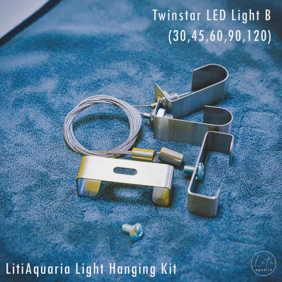 TWINSTAR Hanging Wire Kit (for Pendant light) *Compatible with SP & SA –  Aqua Forest Aquarium