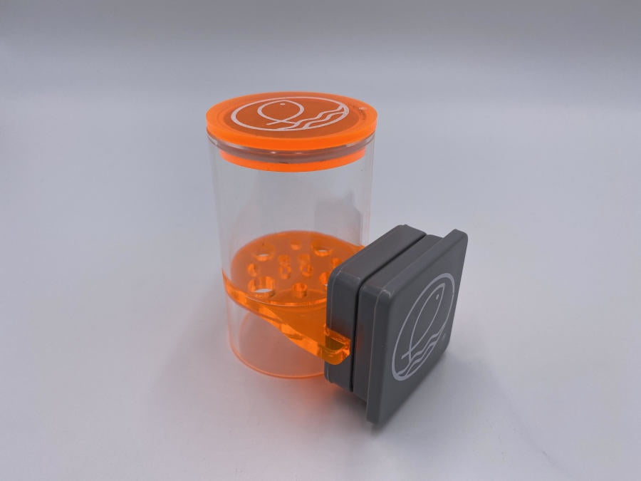 eshopp fish box Eshopps EZ Feeder Aquarium Frozen Fish Food Dispenser With Anti-Slip Magnet