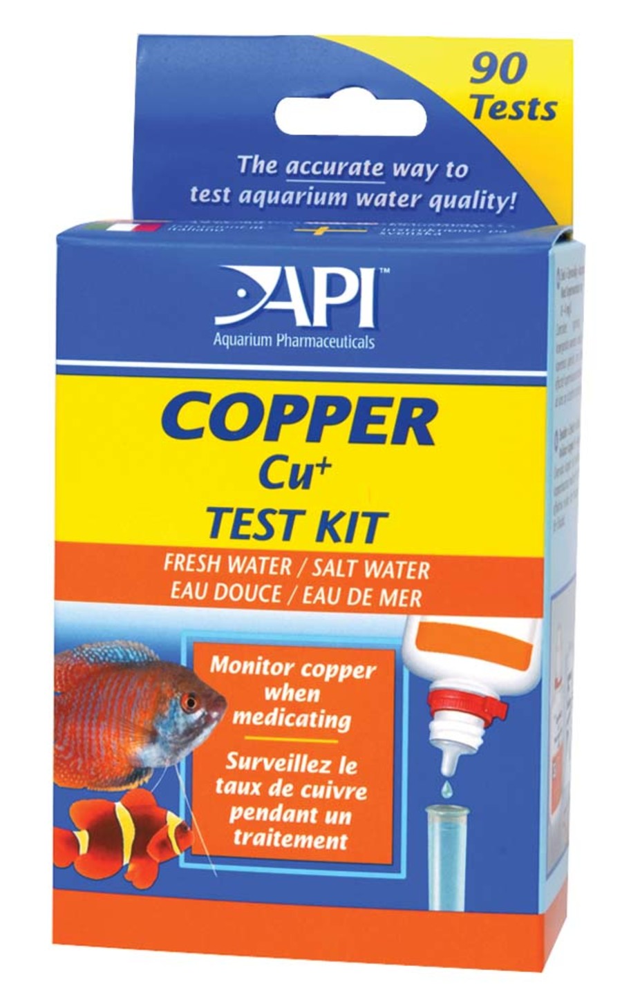 API Liquid Copper Test Kit, API water quality testers