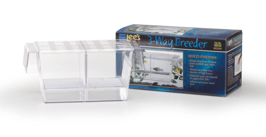 aquarium fish breeder box Lee's Aquarium & Pet Products Three-Way Breeder – Nature Aquariums USA